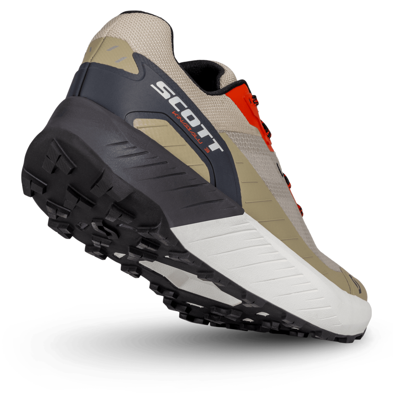 Scott Kinabalu 3 Trail Running Shoes Toast Beige Glow Red-1