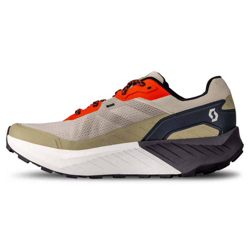 Scott Kinabalu 3 Trail Running Shoes Toast Beige Glow Red-3