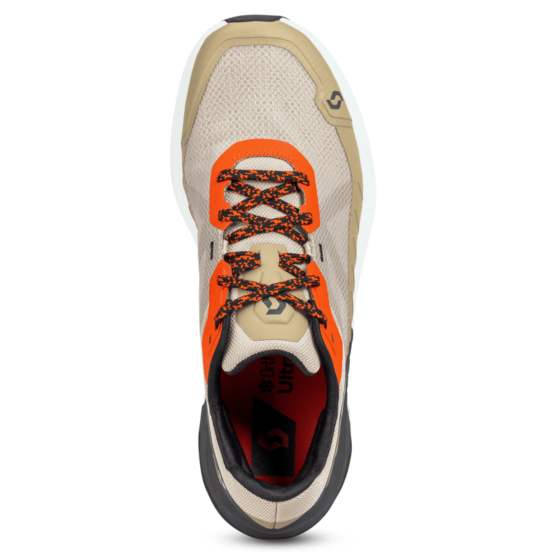 Scott Kinabalu 3 Trail Running Shoes Toast Beige Glow Red-4