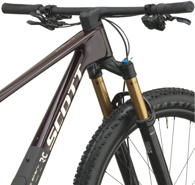 2027 Scott Spark RC Pro Mountain Bike - Obsidian Purple Carbon Black-6