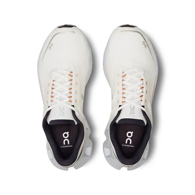 On Cloudspark Womens Road Running Shoes - Ivory Glacier-1