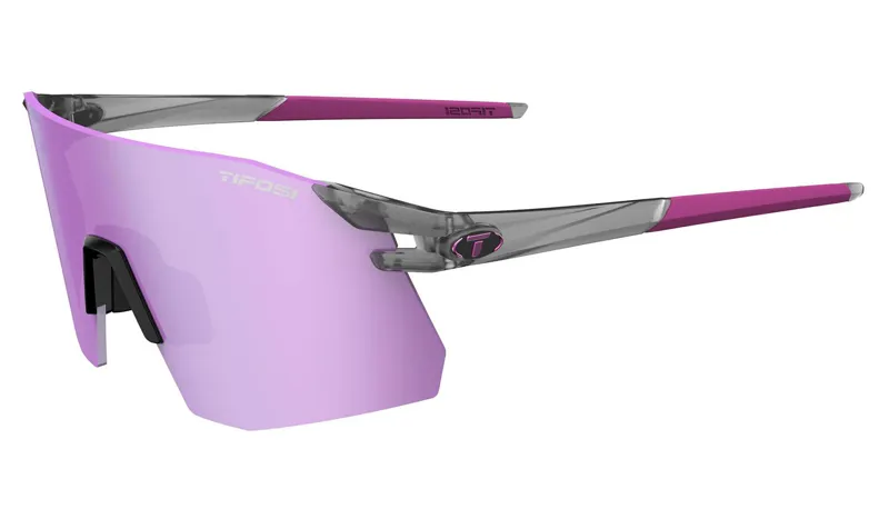 Tifosi Moab XC Interchangeable Clarion Sunglasses M/L - Satin Vapor Clarion Deep Purple