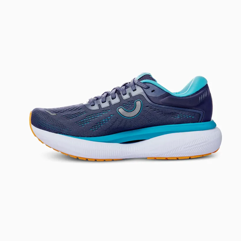 True Motion U-TECH Aion 3 Womens Road Running Shoes - Blue Bluebird Orange-4