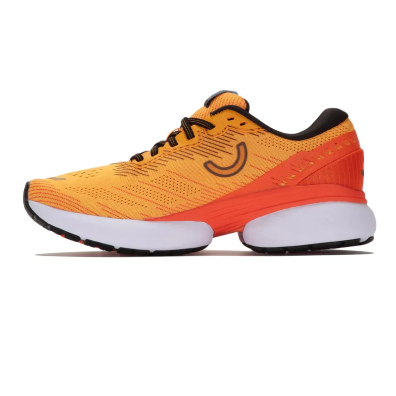 True Motion U-Tech Nevos 3 Mens Road Running Shoes - Radiant Yellow Red Orange Black-3