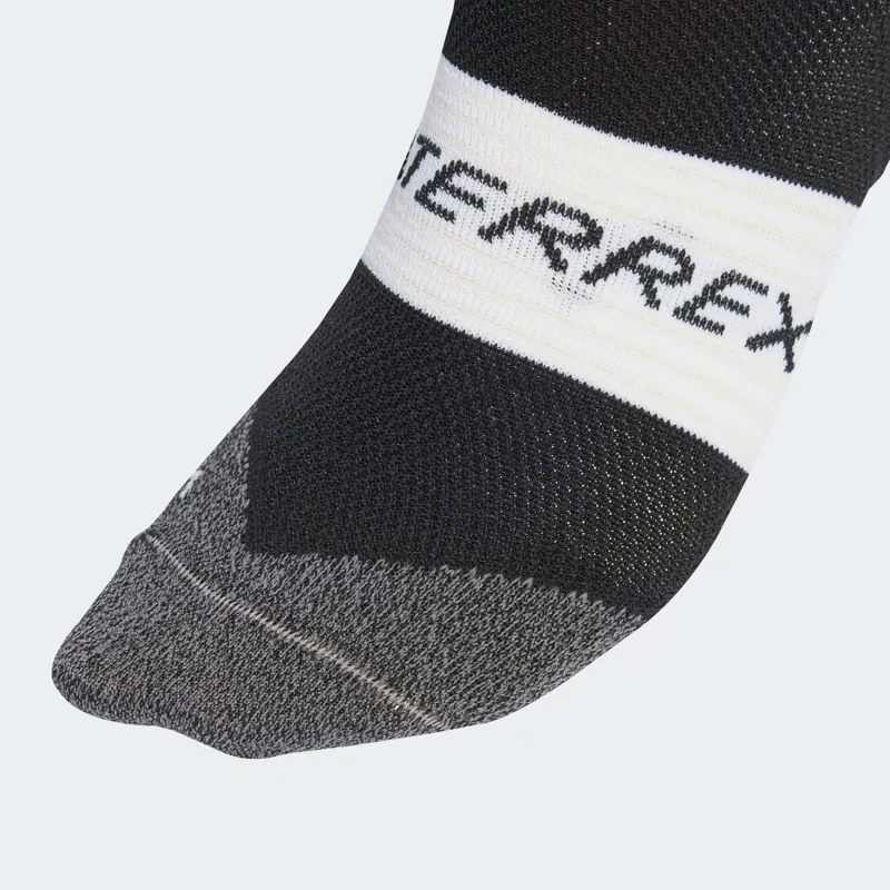Terrex Xperior Trail Crew Socks Black White-2