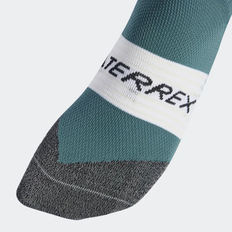 Terrex Xperior Trail Crew Running Sock Green-2