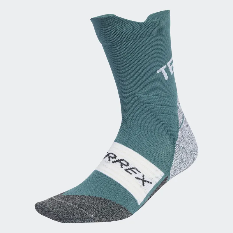 Terrex Xperior Trail Crew Running Sock Green