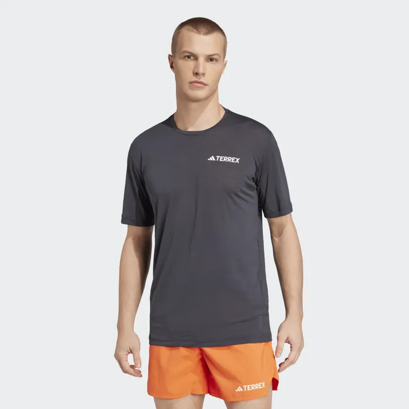 Terrex Xperior Running Tee Carbon-1