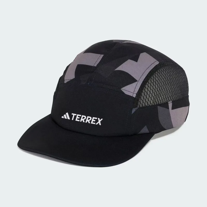 Adidas Terrex 5P Running Cap - White Black Carbon