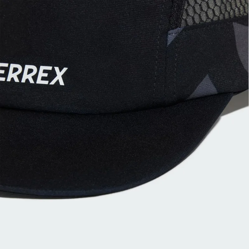 Adidas Terrex 5P Running Cap - White Black Carbon-2