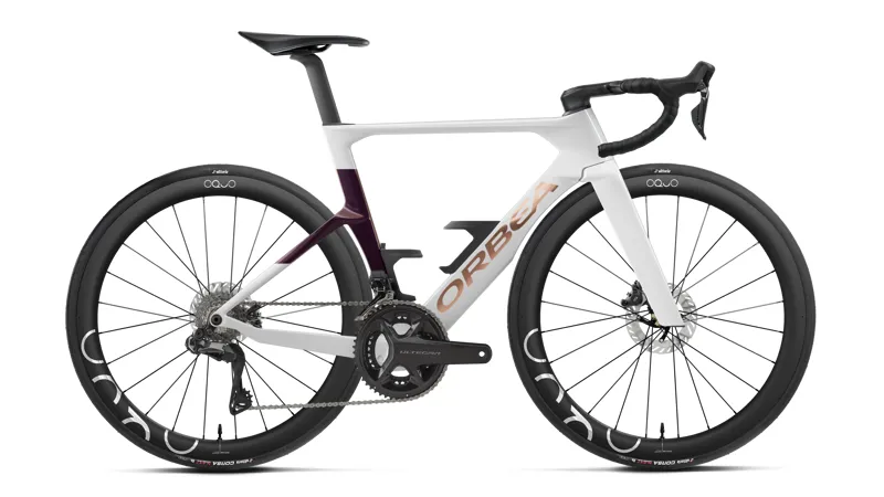 2027 Orbea Orca Aero M20i Ltd Road Bike - Golden Off White Sunset