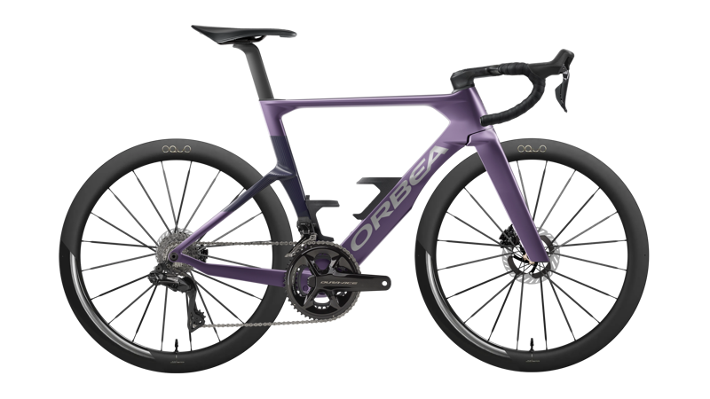 2027 Orbea Orca Aero M10i LTD PWR Road Bike - Royal Plum Matt Fantasy Purple C. View Gloss