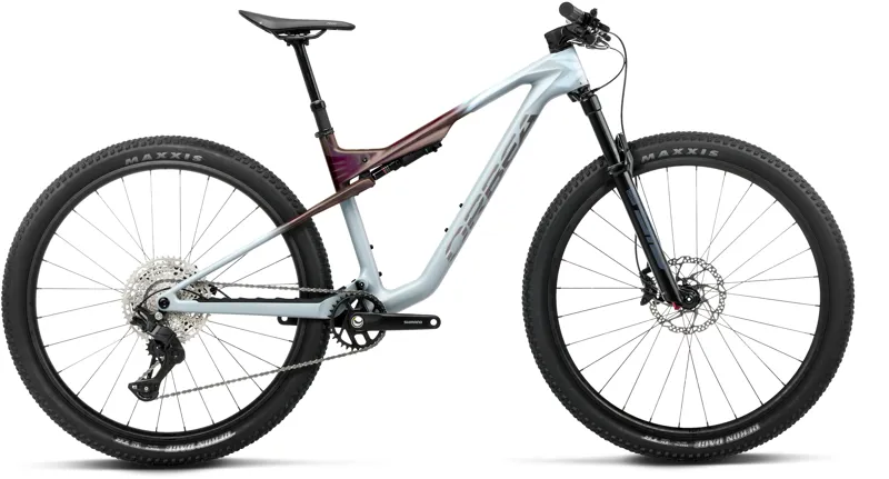 2027 Orbea Oiz M30 Full Suspension Mountain Bike - Frozen Concrete Sunset Carbon View Matt