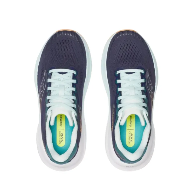 Saucony Guide 19 Womens Supportive Road Running Shoe - Naval Spa-2