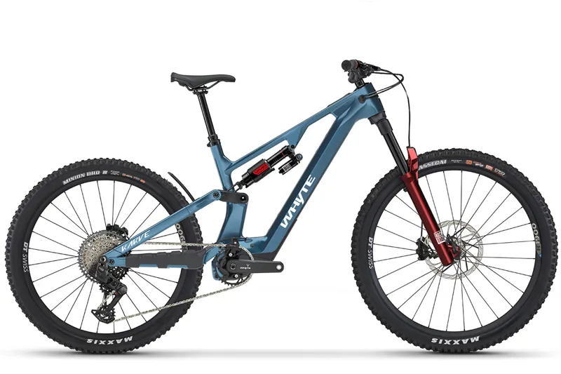2027 Whyte Karve Evo RSX Electric Mountain Bike - Matte Sapphire Blue