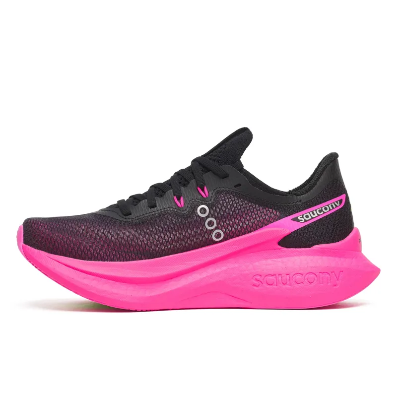 Saucony Endorphin Pro 5 Women's Road Running Shoe - Black Shock-5