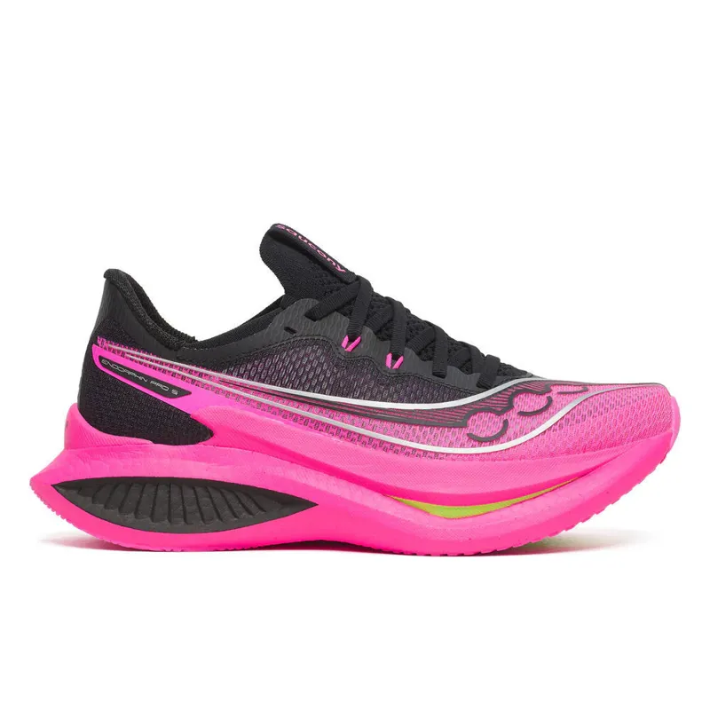 Saucony Endorphin Pro 5 Women's Road Running Shoe - Black Shock