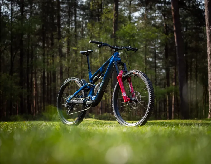 2027 Whyte Karve Evo RSX Electric Mountain Bike - Matte Sapphire Blue-1