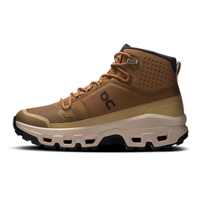 On Running Cloudrock Mid Womens Waterproof Walking Boots - Sphinx Sand-2