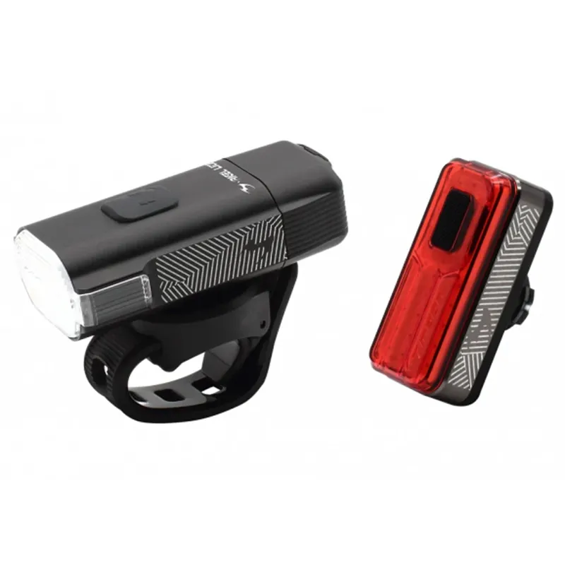 Moon Rigel Lite 500 Lumen and Helix Lite 100 Lumen Rechargeable LED Light Set