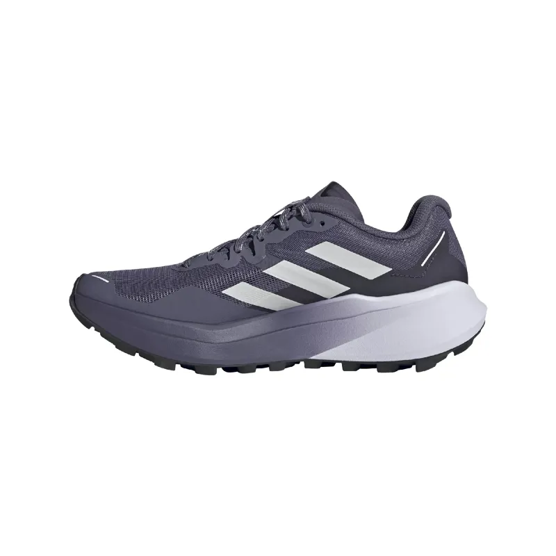 Adidas Terrex Womens Agravic 3 Trail Running Shoes - Preloved Violet Grey One Powder Plum-3
