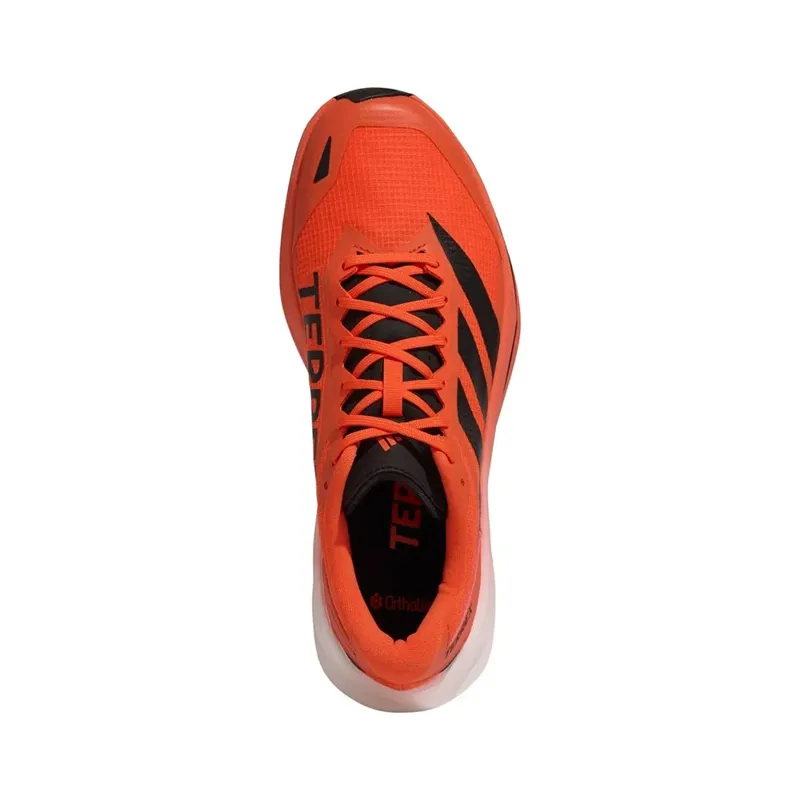 Adidas Terrex Agravic Lite Mens Trail Running Shoes - Orange Black-3