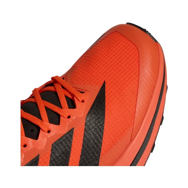 Adidas Terrex Agravic Lite Mens Trail Running Shoes - Orange Black-5
