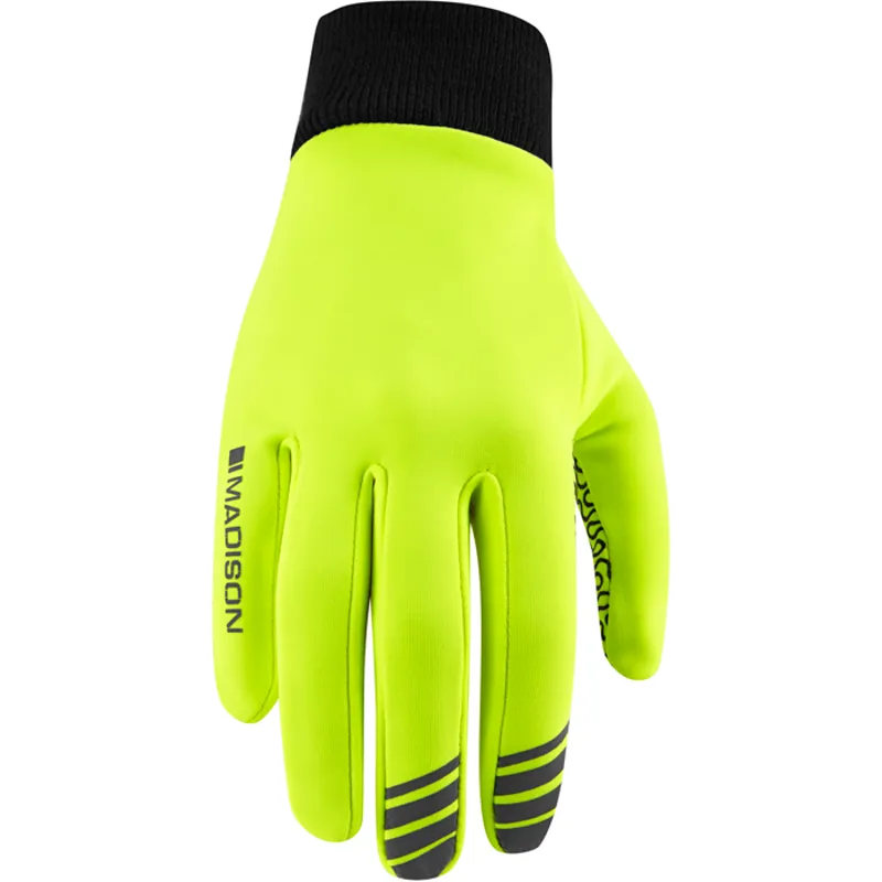 Madison Isoler Roubaix Thermal Gloves - Hi-Viz Yellow