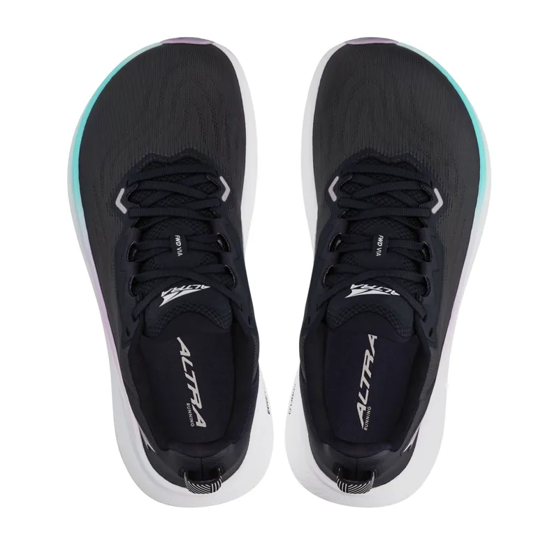 Altra FWD Via Womens Road Running Shoe - Black Purple-2