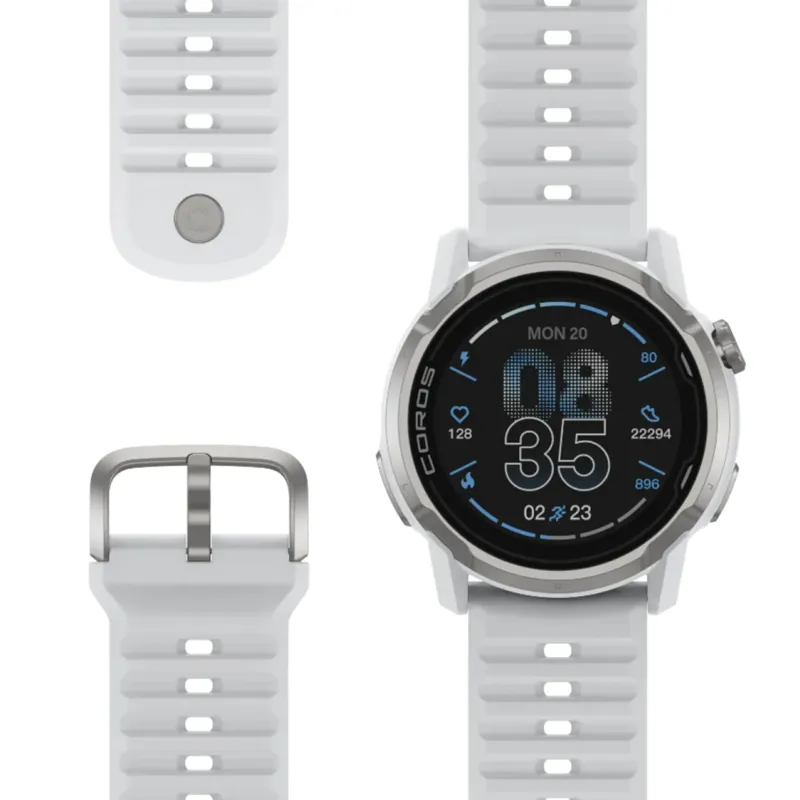 Coros Apex 4 GPS Outdoor Watch - White 46mm-4