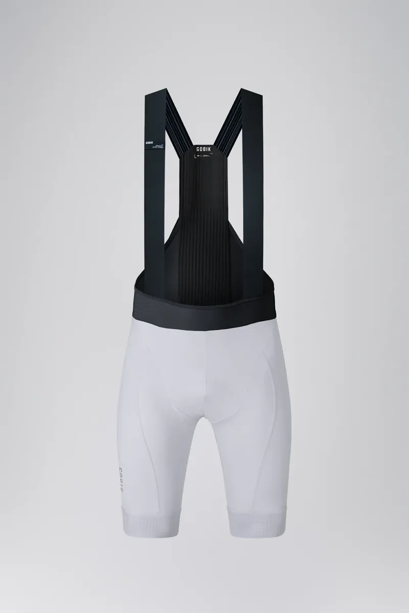Gobik Absolute Print Bib Shorts - Empire Grey - Large