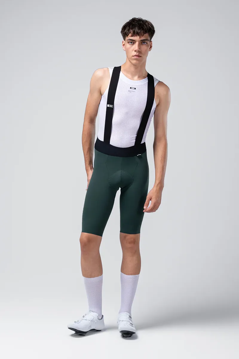 Gobik X Men's Bib Short  - Pinewood Green-5