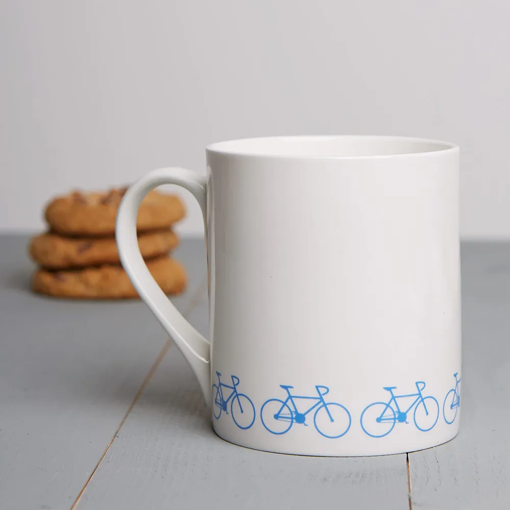 Ginger and French Cycling Bone China Mug