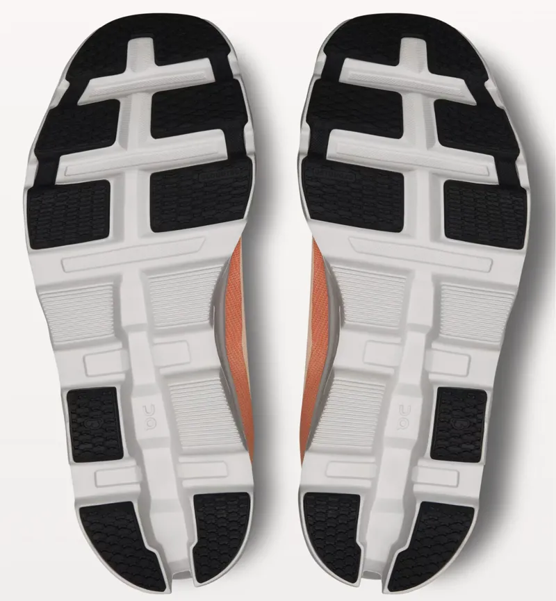 On Cloudmonster 2 Womens Road Running Shoes - White Flame-2