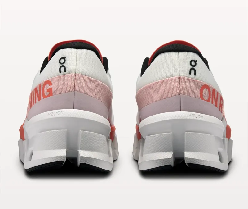 On Cloudmonster 2 Road Running Shoes - White Flame-2