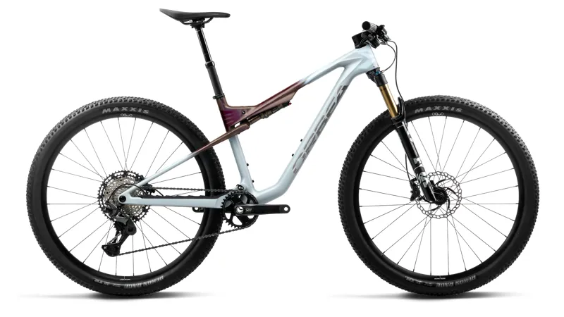 2027 Orbea Oiz M20 Full Suspension Mountain Bike - Frozen Concrete Sunset Carbon View Matt