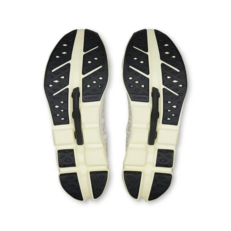 On Cloudflow 5 Womens Road Running Shoe - Ivory Seedling-3