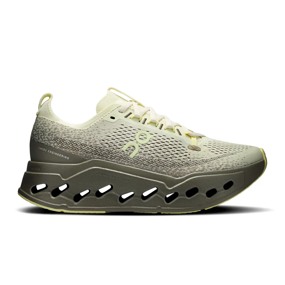 Cloudsurfer Max Womens Road Running Shoes - Seedling Olive 7 UK