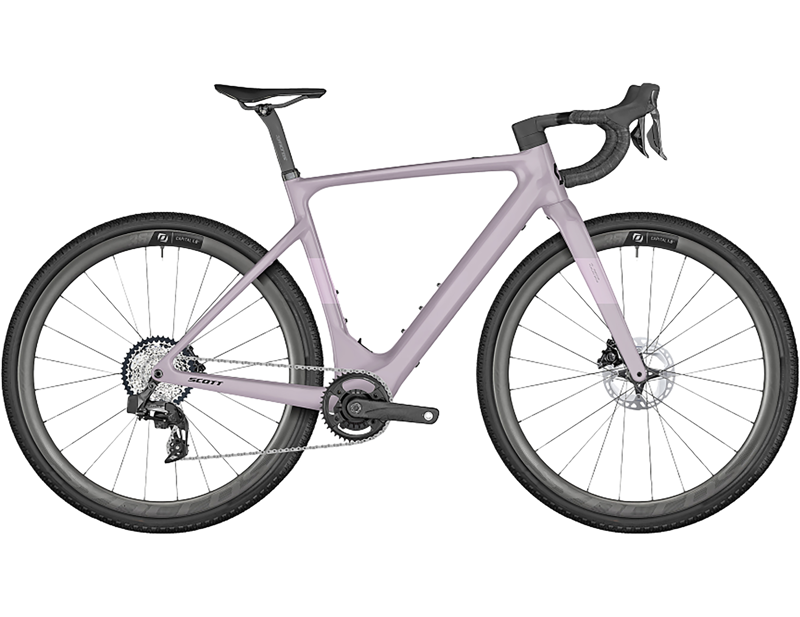 2025 Scott Solace Gravel 30 Electric Bike - Hushed Pink