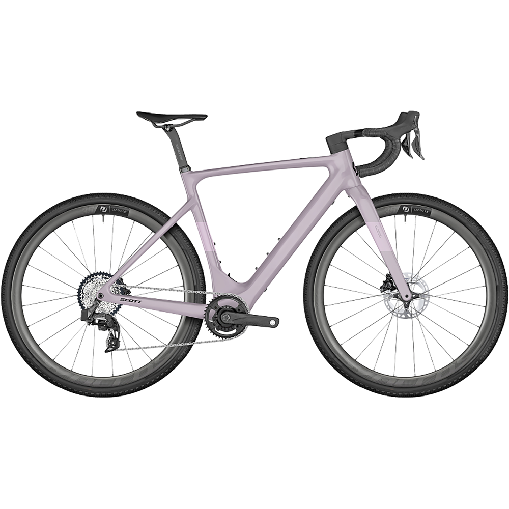 2025 Scott Solace Gravel 30 Electric Bike - Hushed Pink