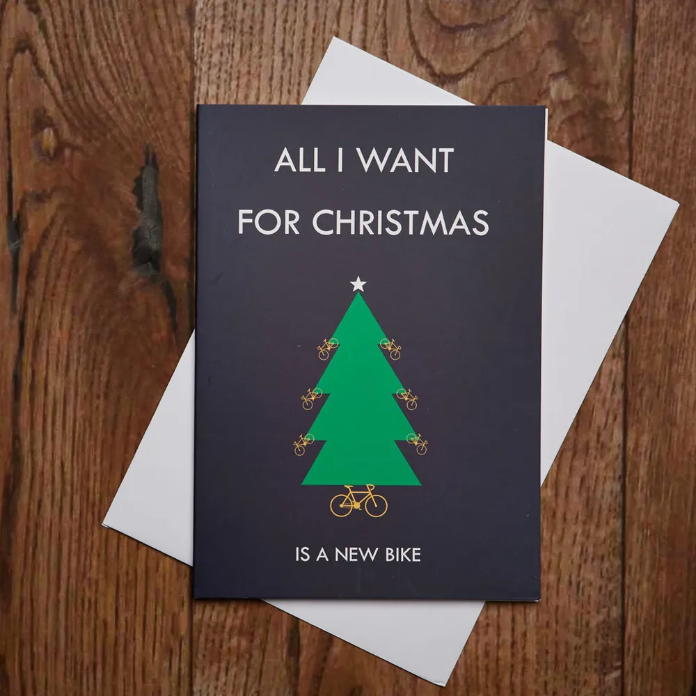 Ginger and French New Bike Card