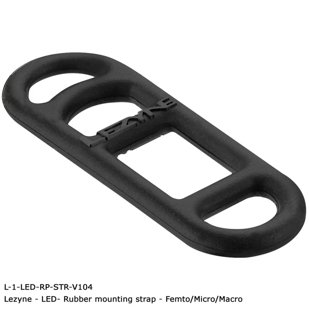 Lezyne Front Mount Rubber Strap For Femto / KTV