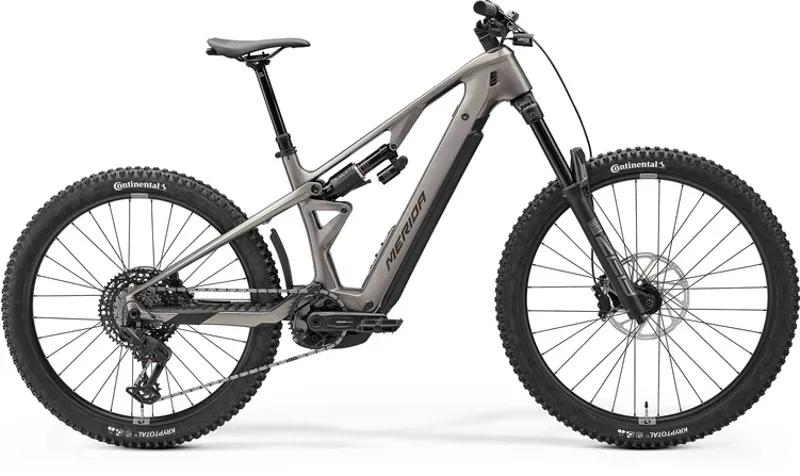 2026 Merida Lithos 6000 Electric Mountain Bike - Warm Slate Grey