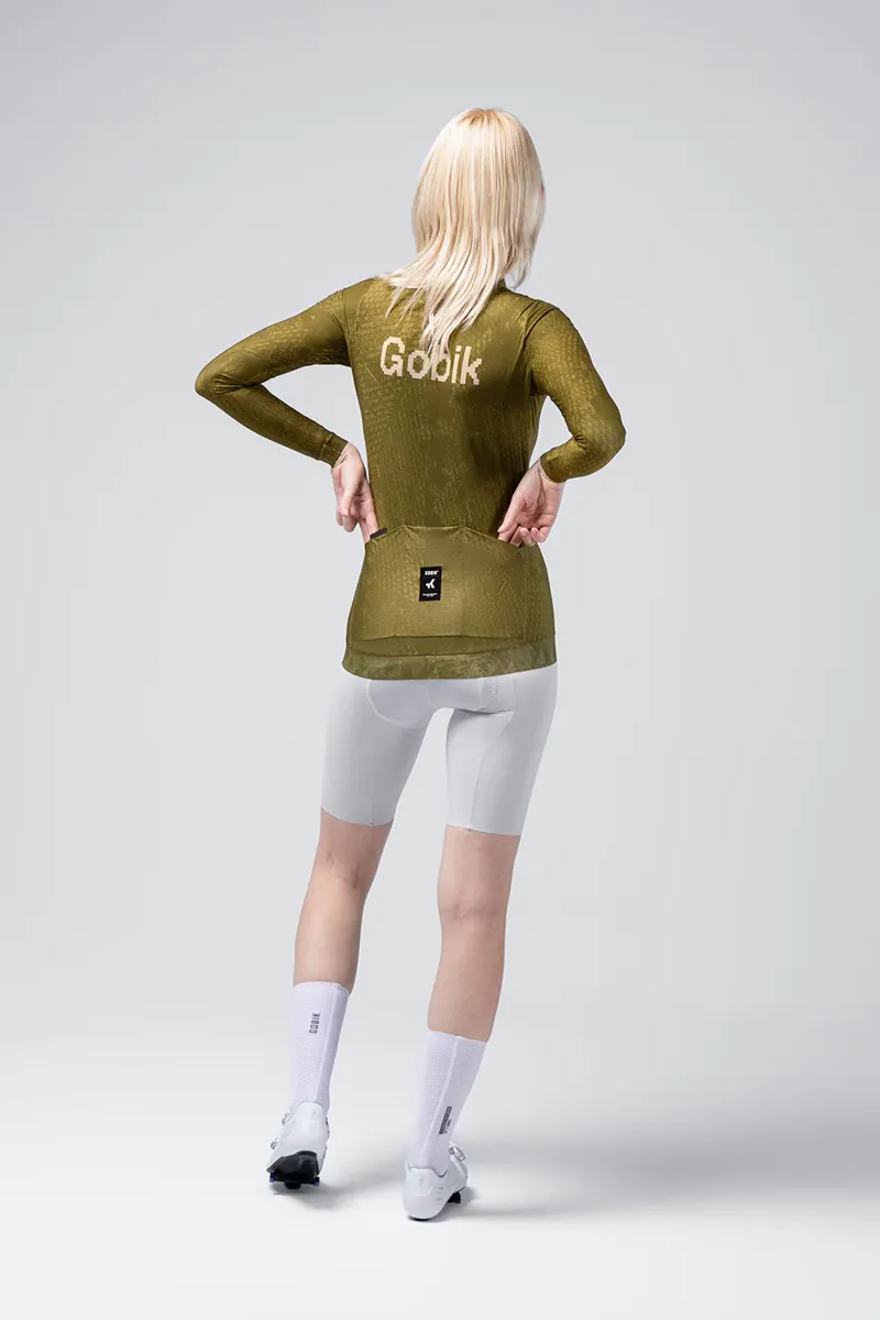 Gobik Vanquish Unisex Long Sleeved Jersey - Data Bronze-6