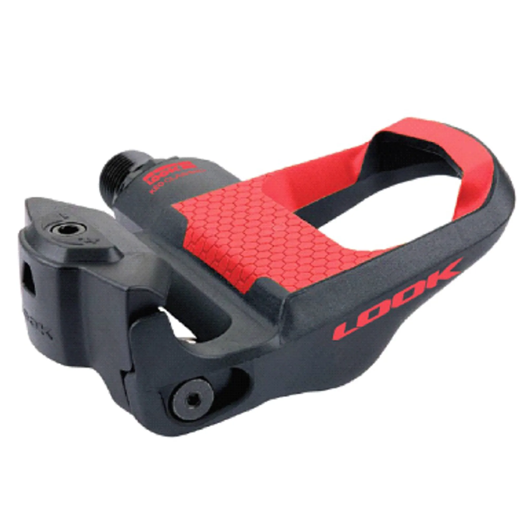 Look Keo Classic Limited Road Pedals Black Red
