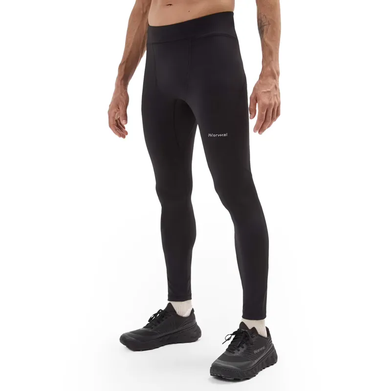 Nnormal Mens Active Running Tight - Black-1