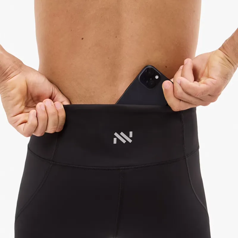 Nnormal Mens Active Running Tight - Black-4