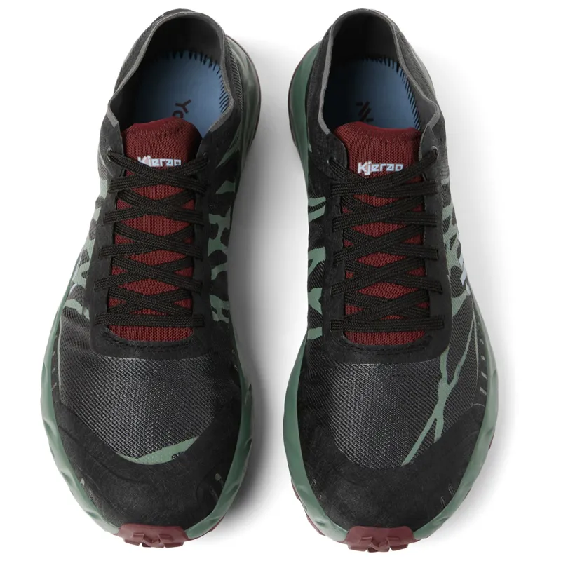 Nnormal Kjerag Brut Trail Running Shoes - Red Green-1