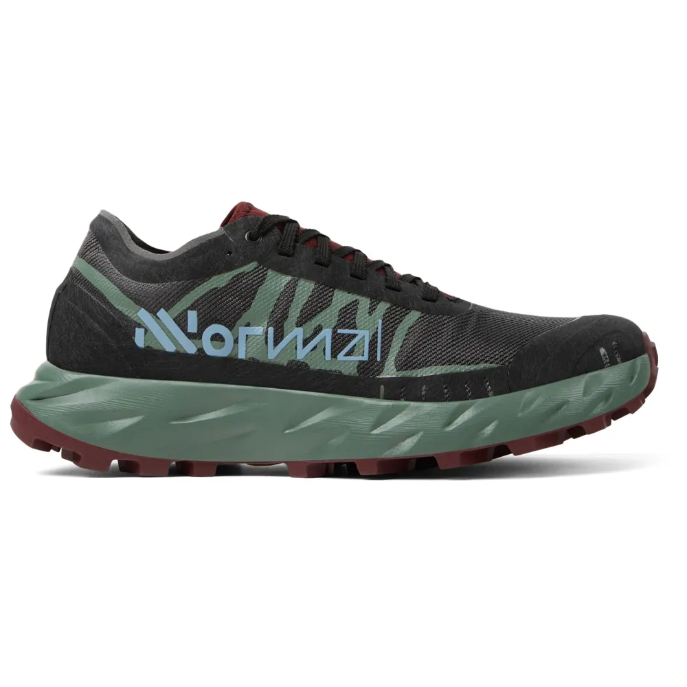 Nnormal Kjerag Brut Trail Running Shoes - Red Green 13 UK