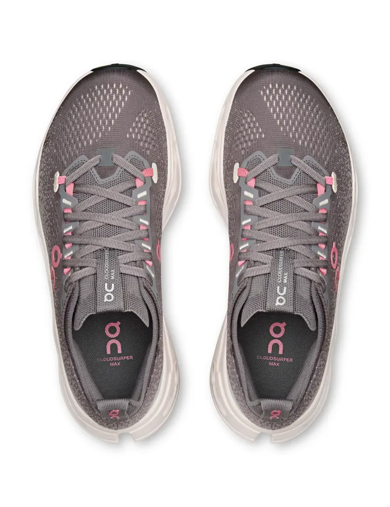 Cloudsurfer Max Womens Road Running Shoes - Pebble Oyster-3